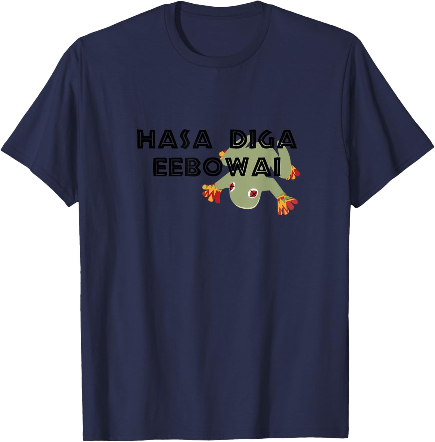Hasa Diga Eebowai T-Shirt - T-Shirt | Navy