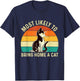 Most Likely To Bring Home A Cat - Animal Feline Pet Lover T-Shirt - T-Shirt | Navy