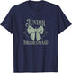 Vintage Junior Bridesmaid Wedding Bridal Party Jr Bridesmaid T-Shirt - T-Shirt | Navy