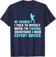 Of Course I'm Talking To Myself When I'm Fishing Advice T-Shirt - T-Shirt | Navy