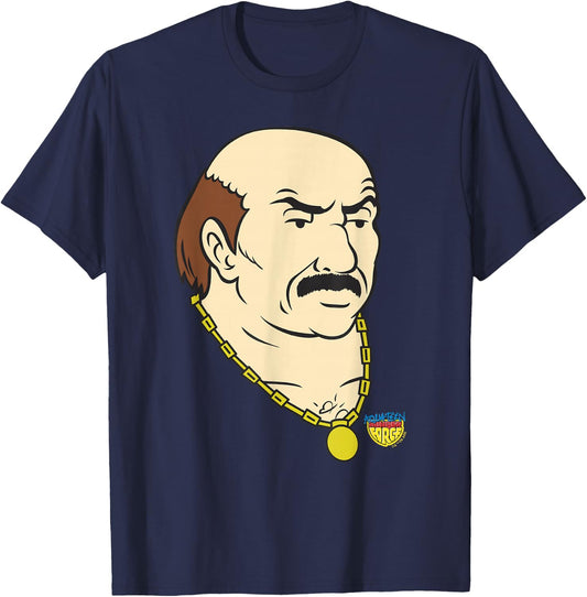 Aqua Teen Hunger Force Carl Big Face T-Shirt - T-Shirt | Navy