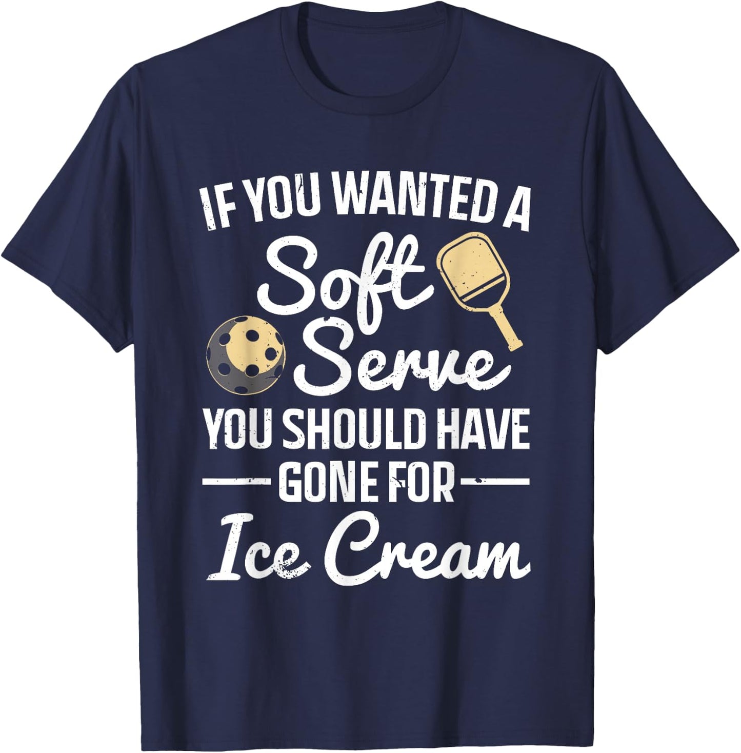 Cute Pickleball Women Pickleball Tournament Sport T-Shirt - T-Shirt | Navy