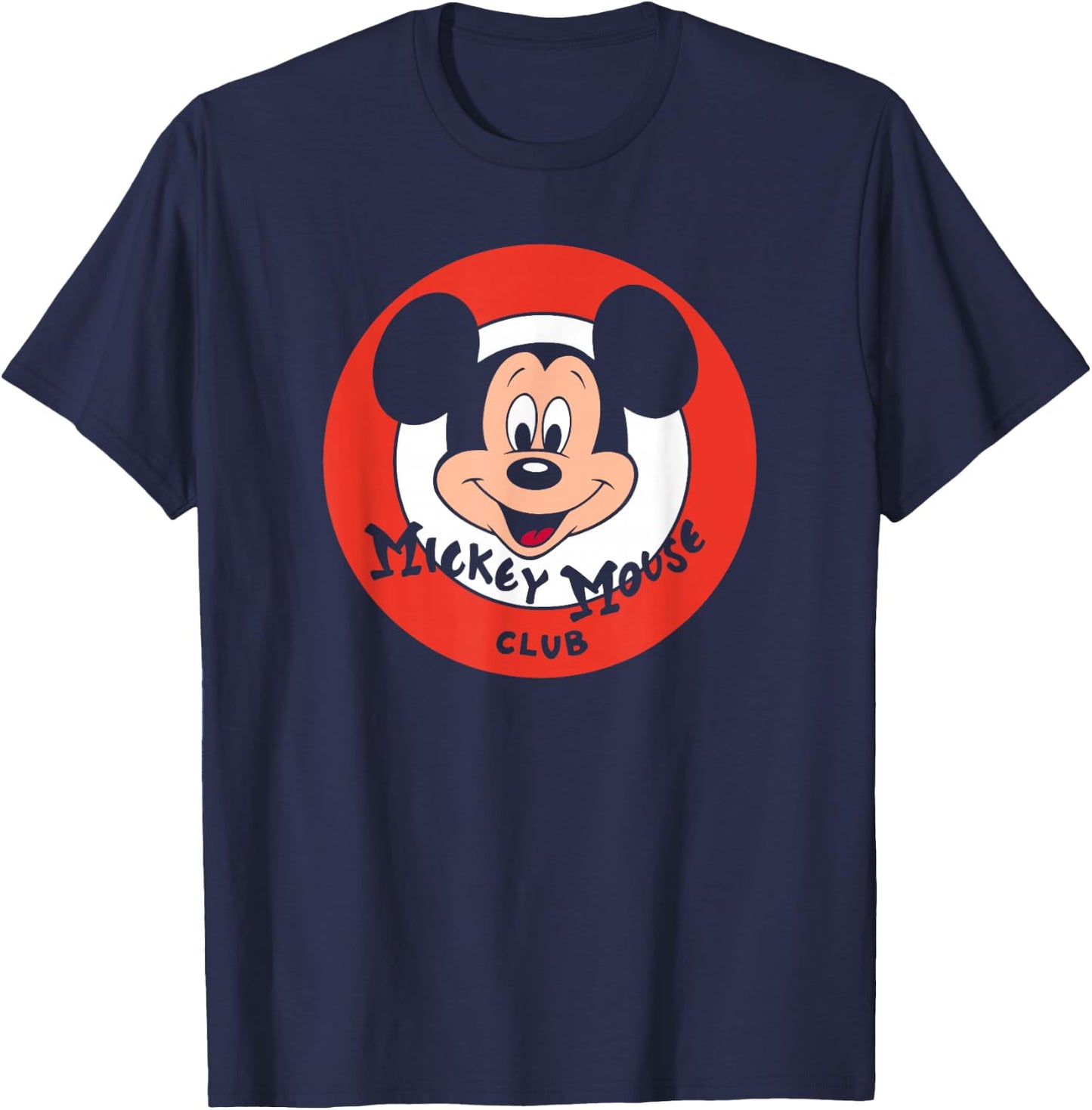 Disney Mickey and Friends Retro Classic Mickey Mouse Club T-Shirt - T-Shirt | Navy