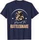 Respect The Rattlesnake Apparel | Funny Rattlesnake Hunting T-Shirt - T-Shirt | Navy