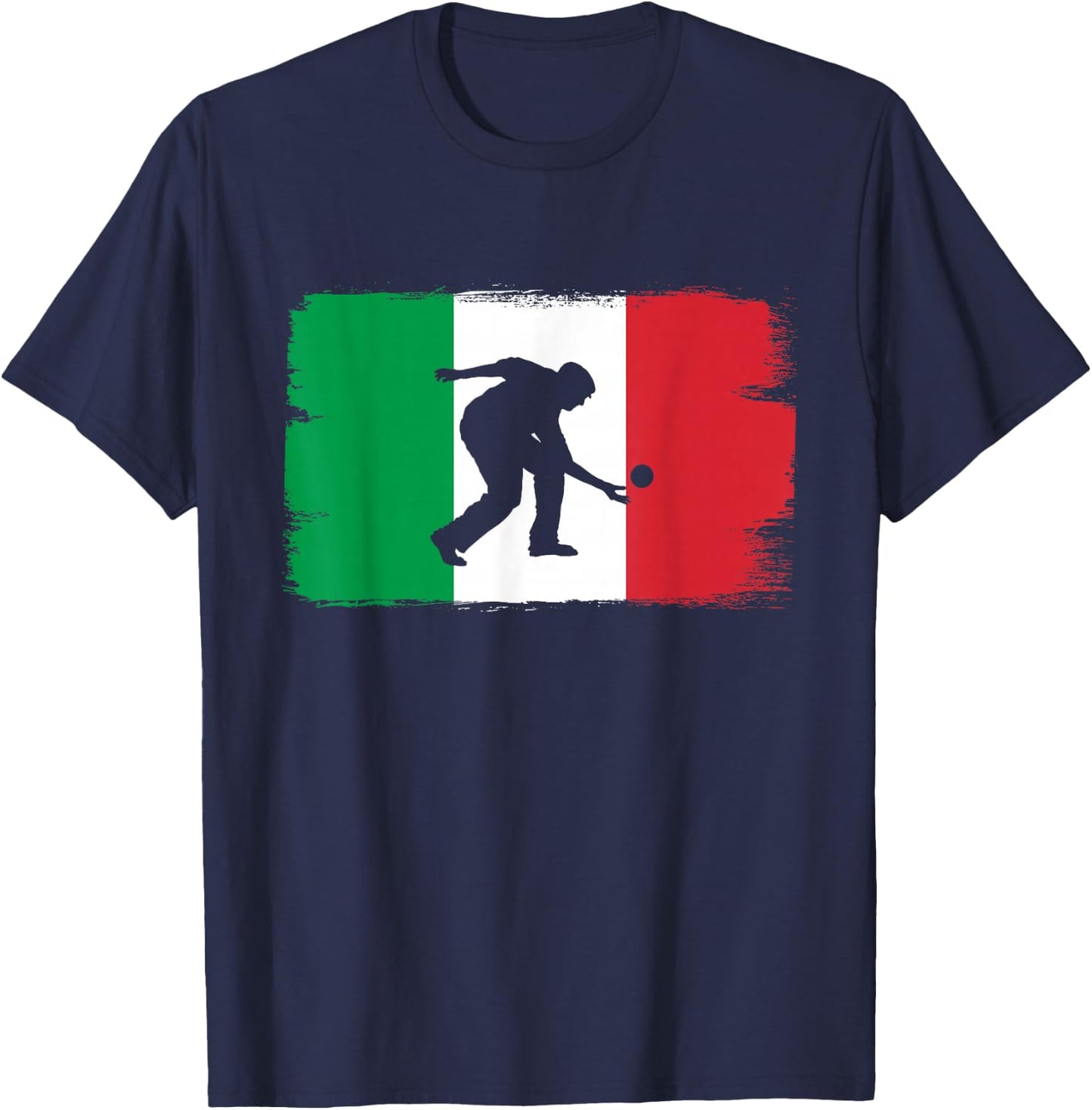 Bocce Player Bocce Ball T-Shirt - T-Shirt | Navy