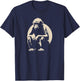 Funny Monkey with sunglasses cool Graffiti Urban art street T-Shirt - T-Shirt | Navy