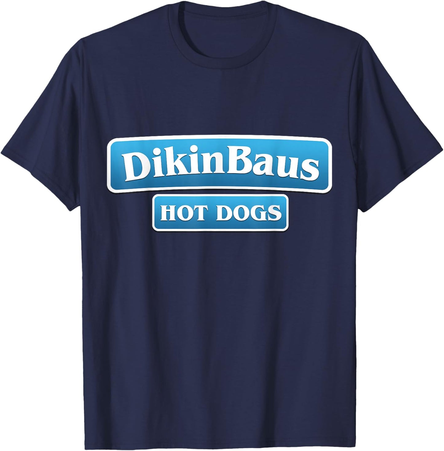 DikinBaus Hot Dogs T-Shirt - T-Shirt | Navy