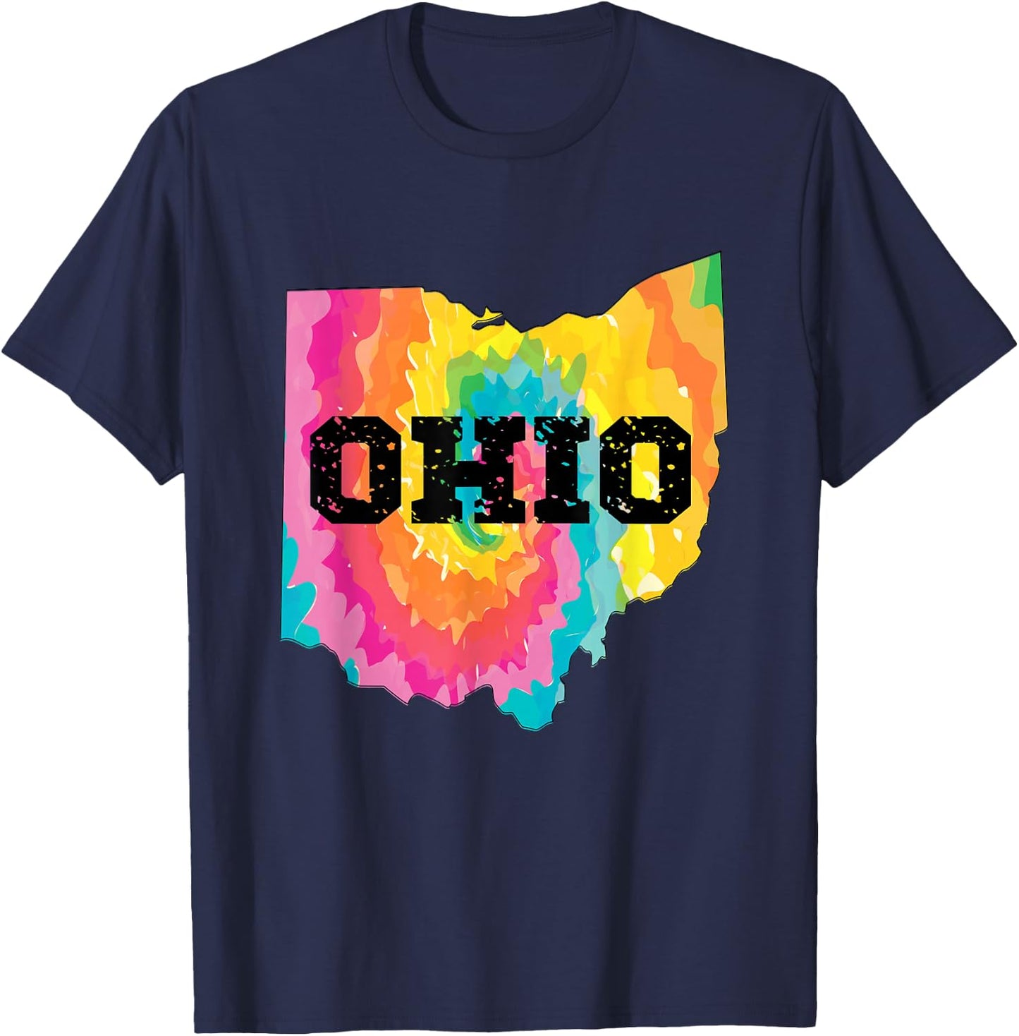 Ohio The State Shirts State Ohio Flag Ohioan T-Shirt - T-Shirt | Navy