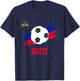 Haiti Soccer Haitian Football Haiti Futbol T-Shirt - T-Shirt | Navy