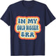 Retro Groovy In My Gold Digger Era T-Shirt - T-Shirt | Navy