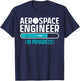 Cool Aerospace Engineer Women Aeronautical Engineer Small T-Shirt - T-Shirt | Navy
