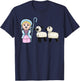 Little Bo Peep and Her Little Sheep T-Shirt - T-Shirt | Navy