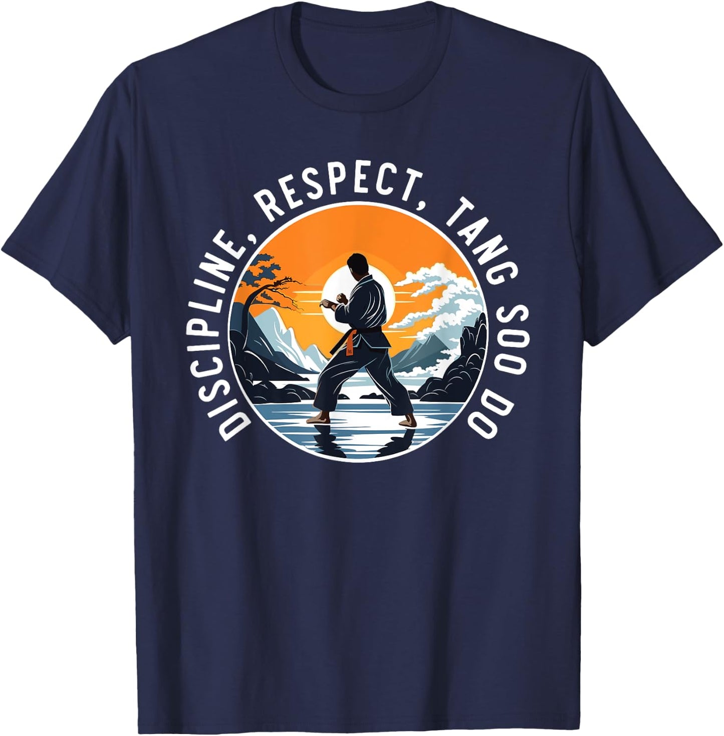 Tang Soo Do Korean Karate Martial Arts Martial Artist T-Shirt - T-Shirt | Navy