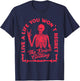 Live A Life You Won't Regret The Drive Clothing T-Shirt - T-Shirt | Navy