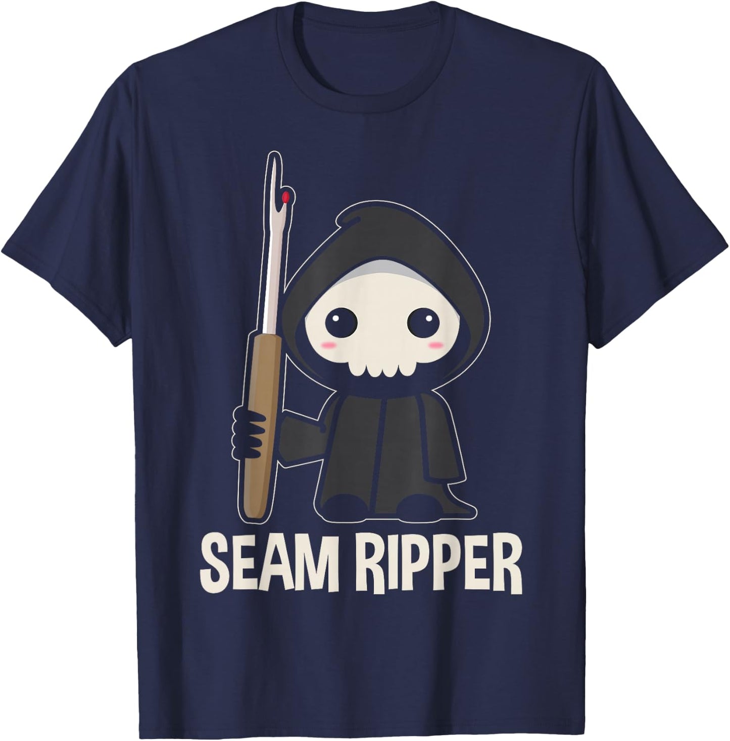 Quilting Funny Sewing Seamstress T-Shirt - T-Shirt | Navy