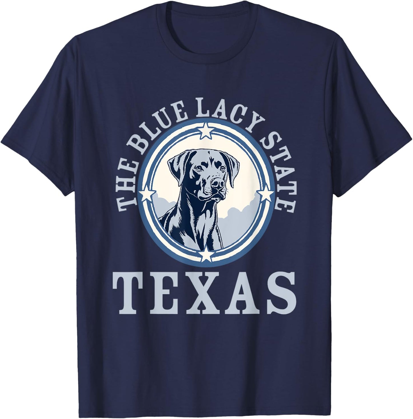 Texas Pride State Dog Blue Lacy Hunting Dog Love Women T-Shirt - T-Shirt | Navy