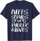 Cuffs Scrubs & Rubber Gloves Correctional Nurse T-Shirt - T-Shirt | Navy