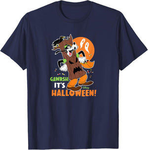 Disney - Goofy Gawrsh It's Halloween T-Shirt - T-Shirt | Navy