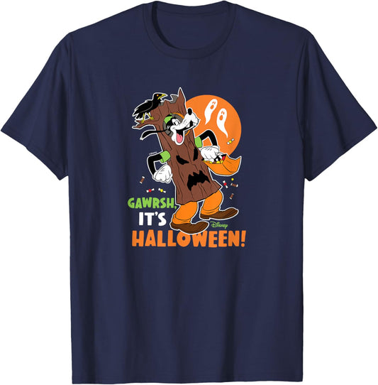 Disney - Goofy Gawrsh It's Halloween T-Shirt - T-Shirt | Navy