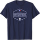 Mont Saint-Michel Normandie France Mont Saint-Michel France T-Shirt - T-Shirt | Navy