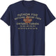 Fathom Five Marine Park Canada Great Hikes T-Shirt - T-Shirt | Navy