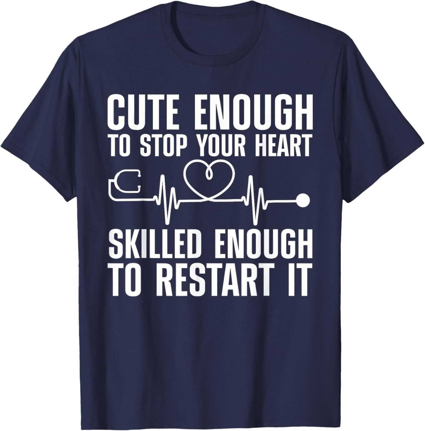 Nurse Gift CNA ER RN Nurse Accessories & Stuff Cool Nurse Women Medical Assistant Nursing Aide CNA T-Shirt - T-Shirt | Navy