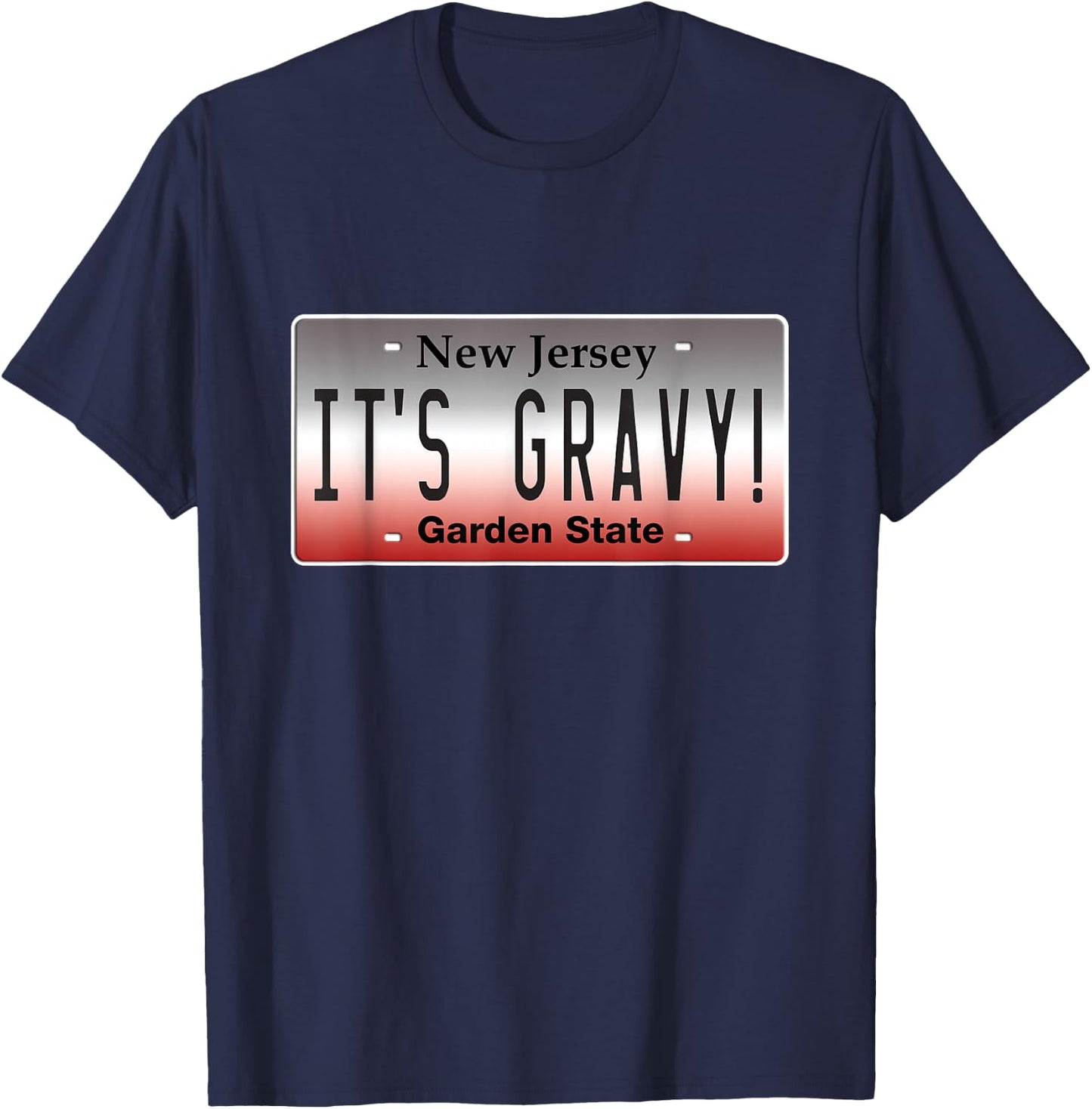 Its Gravy Funny Italian American Sauce NJ New Jersey Guido T-Shirt - T-Shirt | Navy