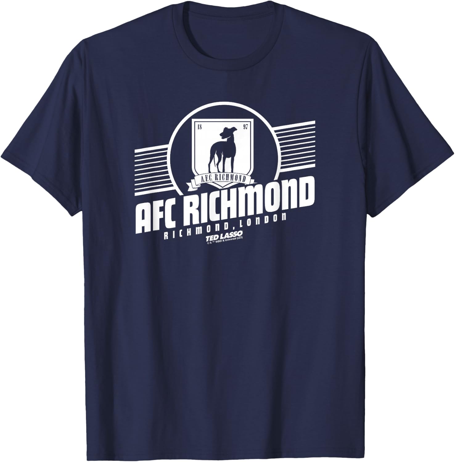 Ted Lasso AFC Richmond 1897 Richmond London Logo T-Shirt - T-Shirt | Navy