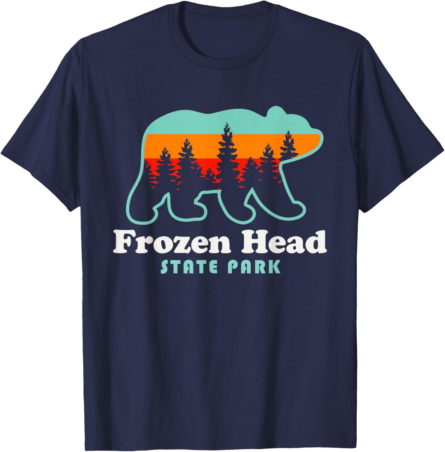 Frozen Head State Park Tennessee Wartburg TN T-Shirt - T-Shirt | Navy