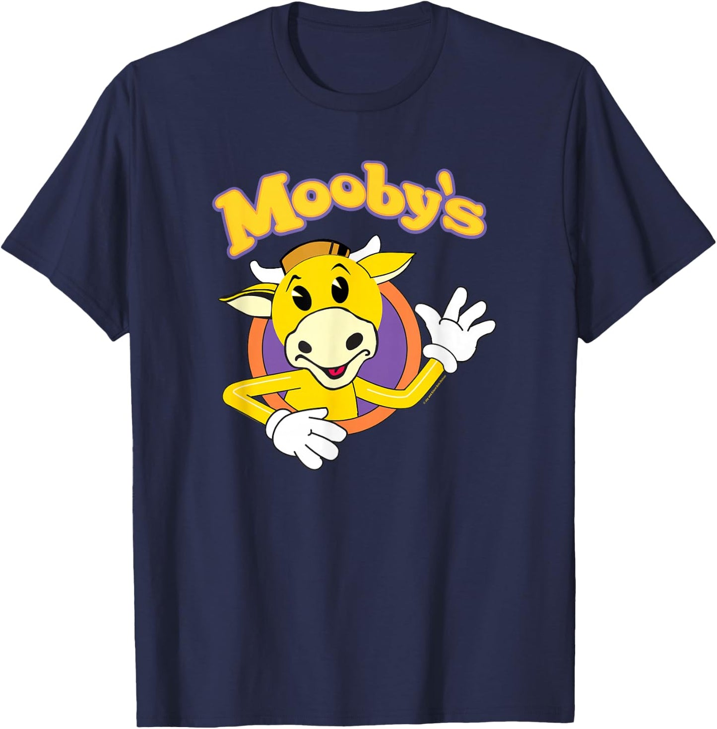 Jay and Silent Bob Mooby's Logo T-Shirt - T-Shirt | Navy