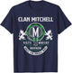 Clan Mitchell Scottish Surname Family Highland Games T-Shirt - T-Shirt | Navy