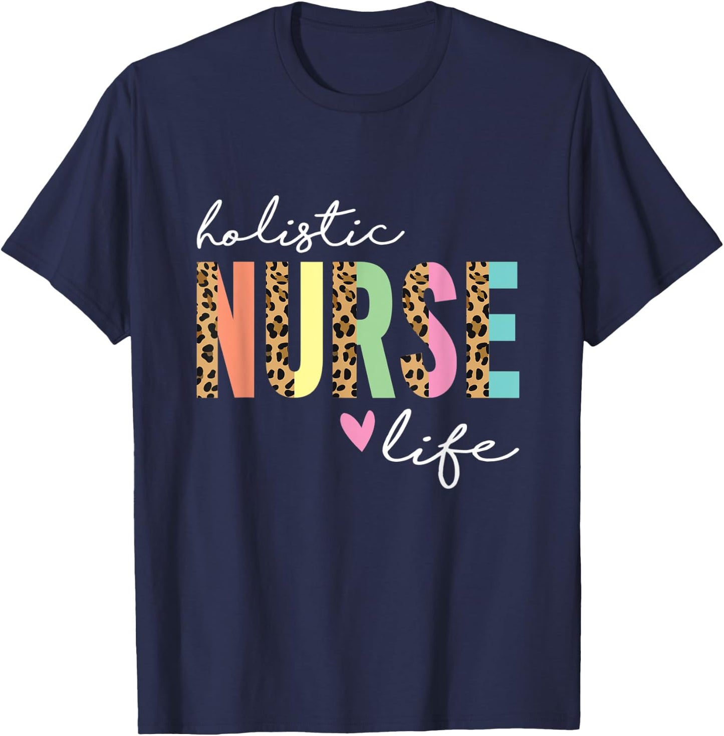 Holistic Nurse T-Shirt - T-Shirt | Navy