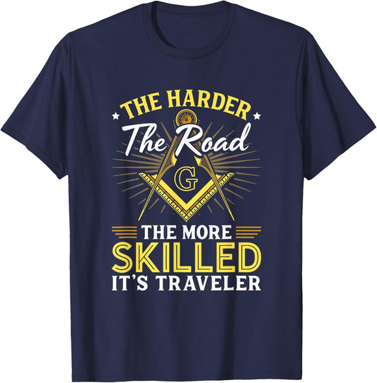 It's Traveler Masonry Masonic Freemason Freemasonry T-Shirt - T-Shirt | Navy