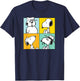 Peanuts Snoopy Siblings T-Shirt - T-Shirt | Navy