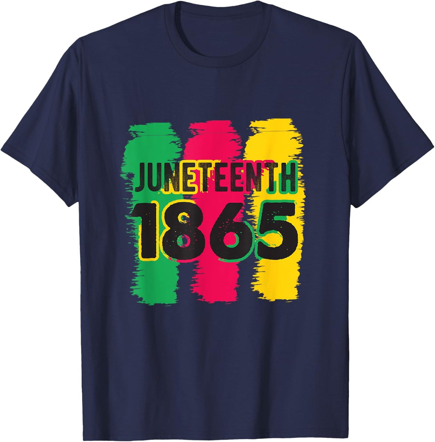Juneteenth 1865 T-Shirt - T-Shirt | Navy
