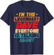 Legendary Dave Retro T-Shirt - T-Shirt | Navy