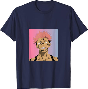 WHITE BEARD Art Sakuna Anime Game , -Adults Kids, Black, Small T-Shirt - T-Shirt | Navy