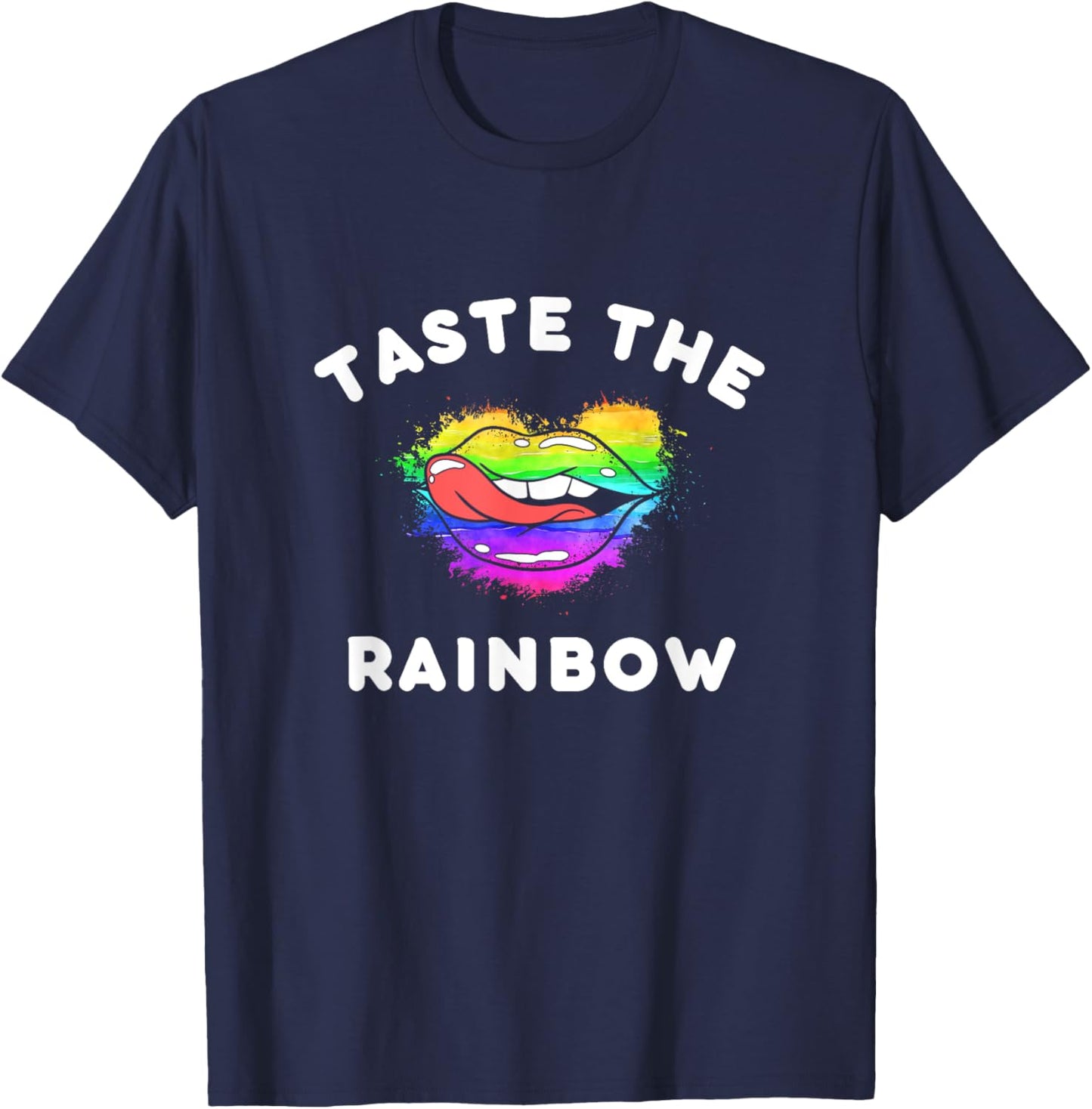 Taste The Rainbow T-Shirt - T-Shirt | Navy
