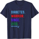 Diaversary, Diabetes Warrior Since 2015 T-Shirt - T-Shirt | Navy