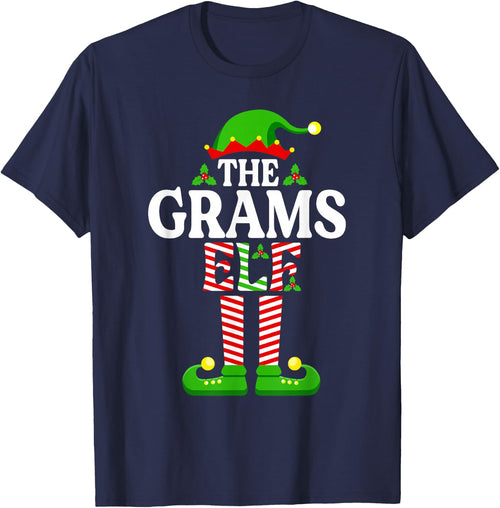 I'm The Grams Elf Shirt Funny Christmas Family Matching