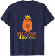 Papaya Queen Crown Papaya Lover Summer Fruit Papaya Fruit T-Shirt - T-Shirt | Navy