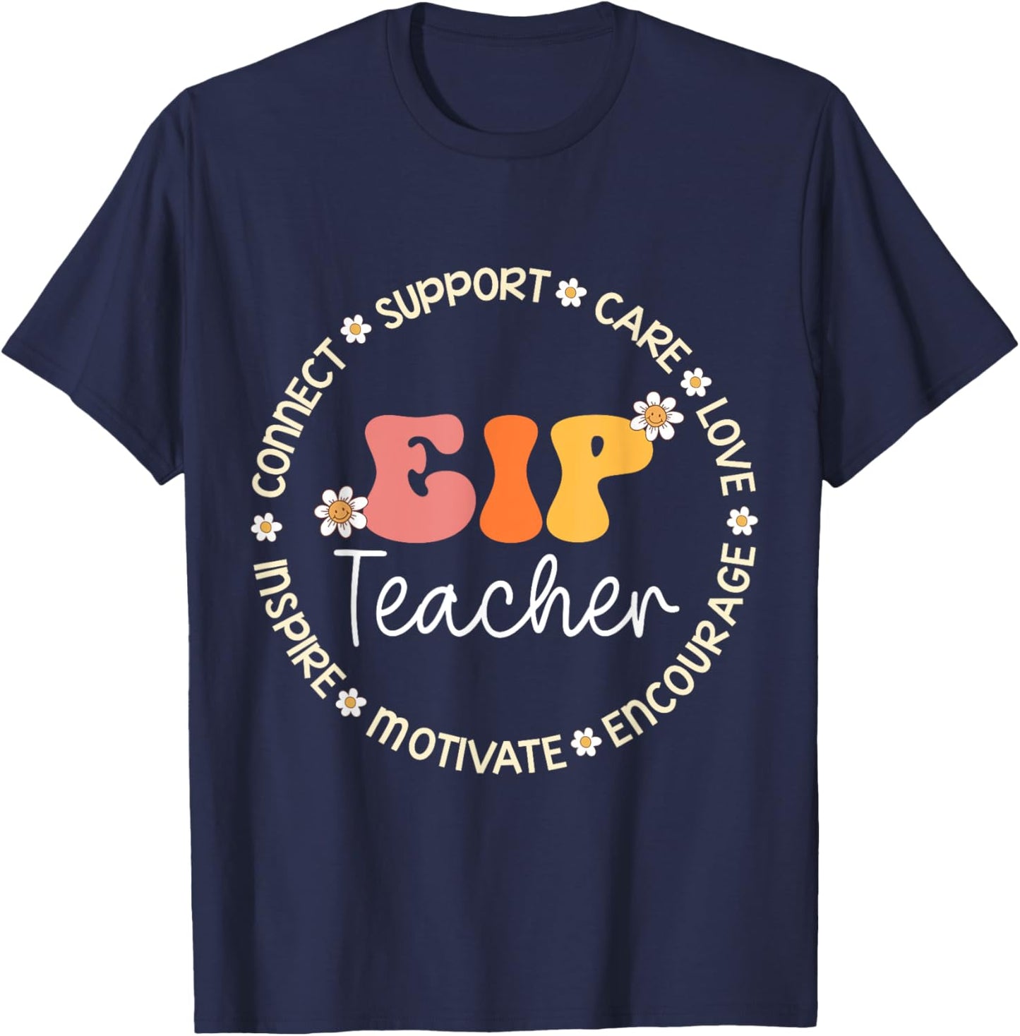 EIP Teacher Appreciation Week Back to School Women Girls Kids T-Shirt - T-Shirt | Navy