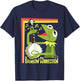Disney The Muppet Movie Kermit Rainbow Connection Stylized T-Shirt - T-Shirt | Navy