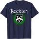 Buckley Surname Irish Clan Tartan Badge Ireland T-Shirt - T-Shirt | Navy