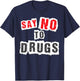 Red Ribbon Week Say No to Drugs T-Shirt - T-Shirt | Navy