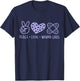 Medical Assistant Wound Care Nurse Surgical Tech Crew Purple T-Shirt - T-Shirt | Navy