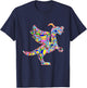 Alebrije Dragon Mexican Folk Art T-Shirt - T-Shirt | Navy