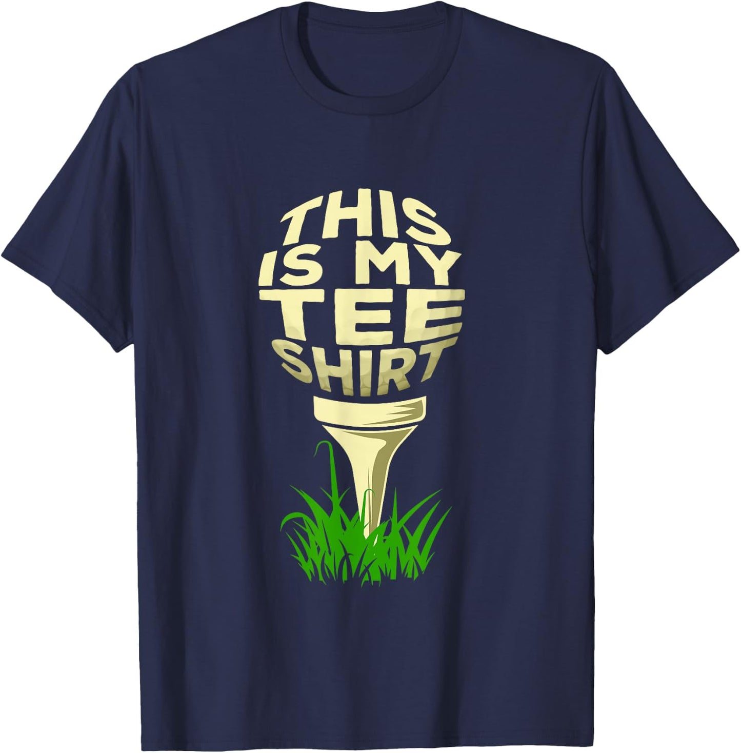 This Is My - Golfing Lover Golf Player Golfer T-Shirt - T-Shirt | Navy