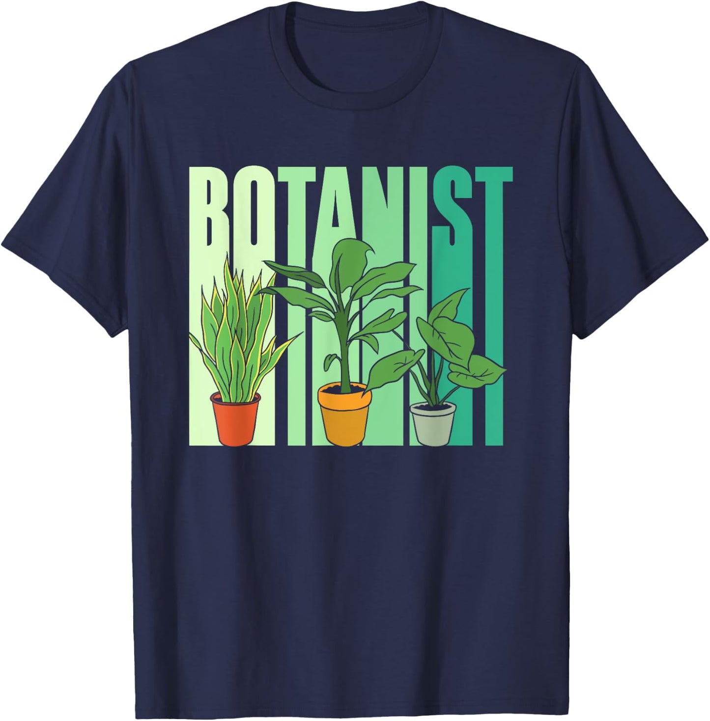Botanist Flowers Botanics Plants Gardening Botanist T-Shirt - T-Shirt | Navy