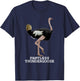 Pantless Thundergoose Funny Hilarious Ostrich Joke Lovers T-Shirt - T-Shirt | Navy